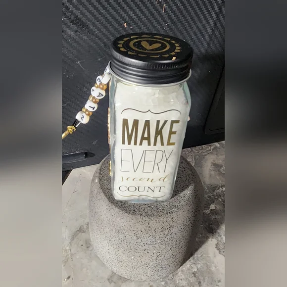 Handmade/designed Bath Salt Decorative Jars--Made To Order. 100% Custom - Picture 1 of 4